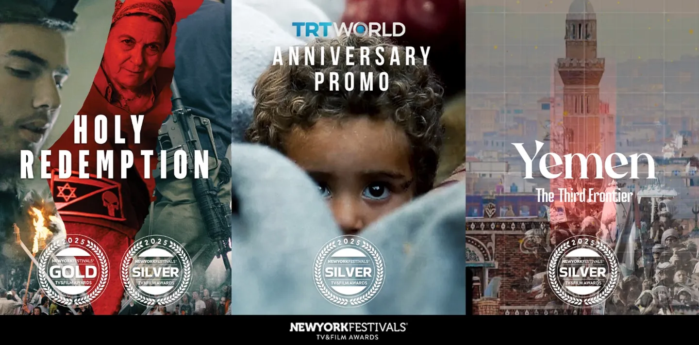 TRT World remporte quatre prix aux New York Festivals 2025
